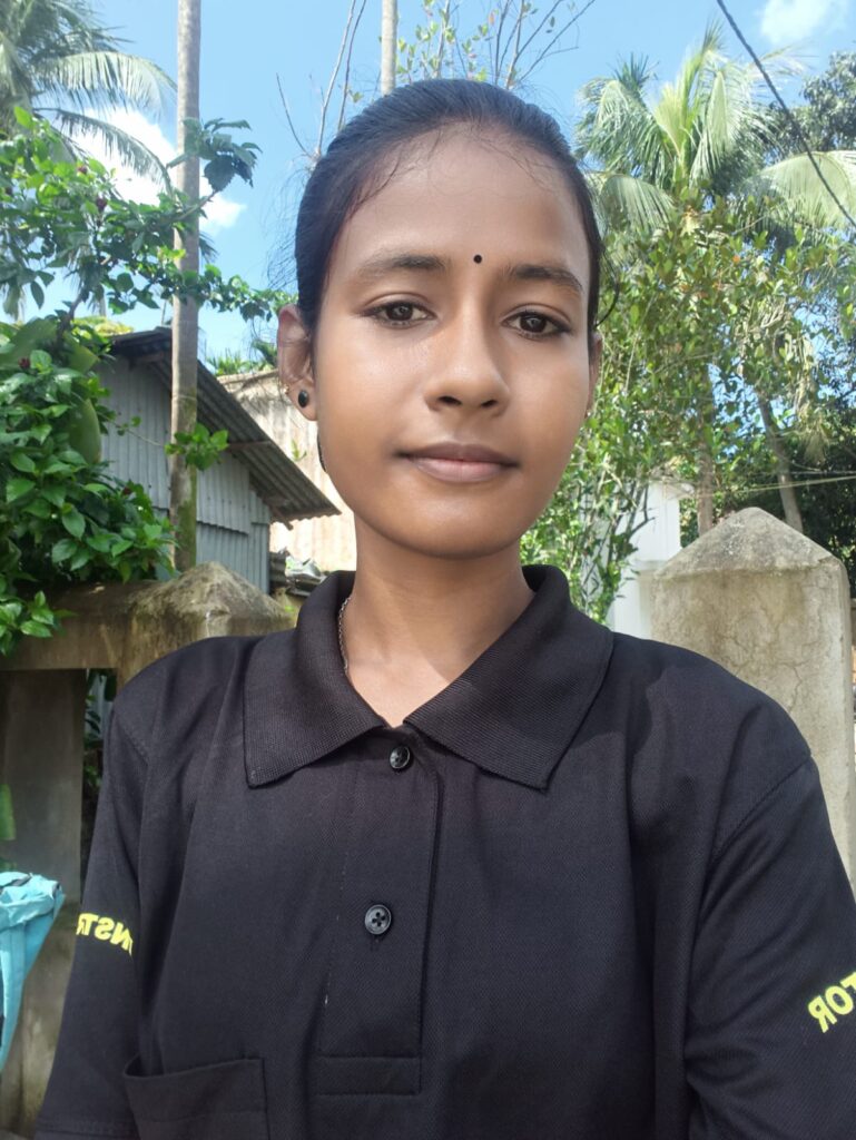 Sub Inspector Rupali Khatun, Instructor of 2nd Nadia Battalion, NCS
